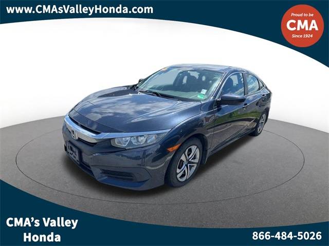2017 Honda Civic LX — Sedan — 92,683 mi — Staunton, VA