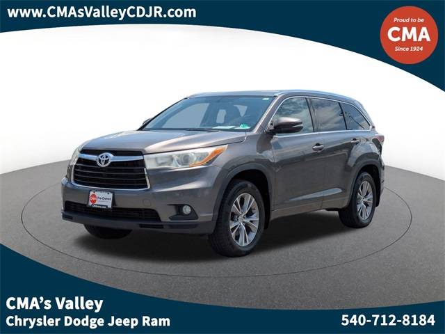 2014 Toyota Highlander XLE — SUV — 133,905 mi — Staunton, VA