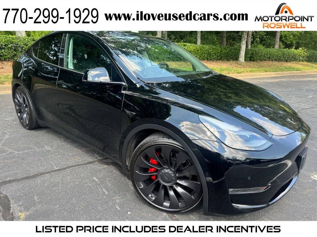 2022 Tesla Model Y Performance — SUV — 42,959 mi — Roswell, GA
