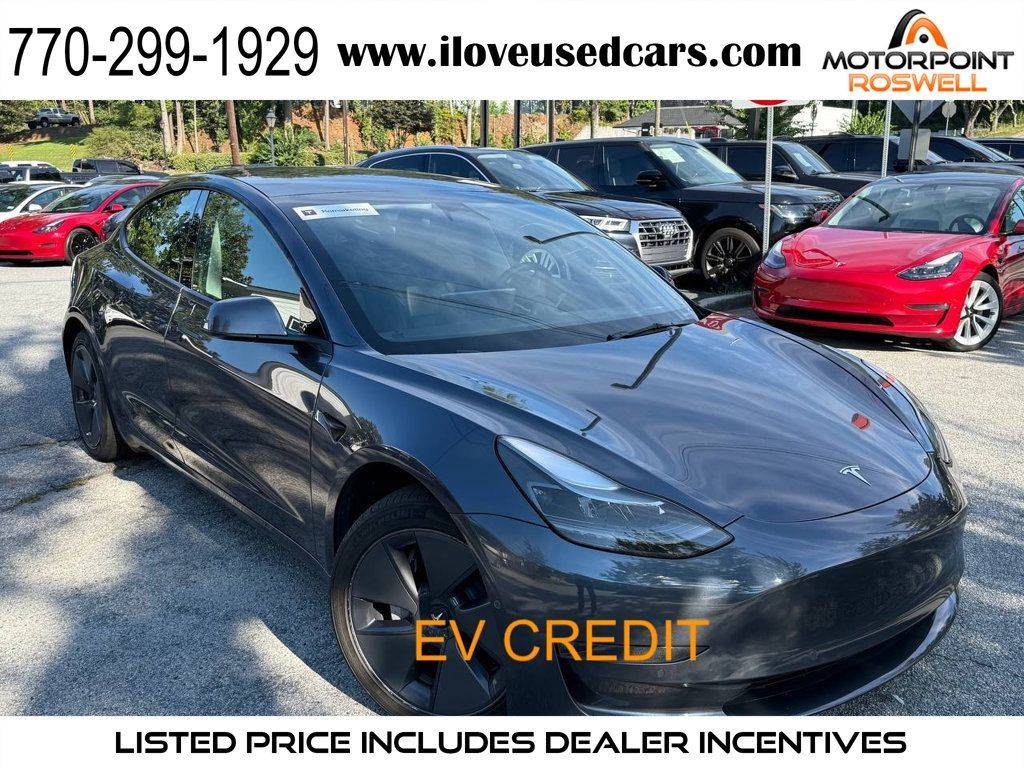 2022 Tesla Model 3 Standard Range Plus — Sedan — 30,079 mi — Roswell, GA