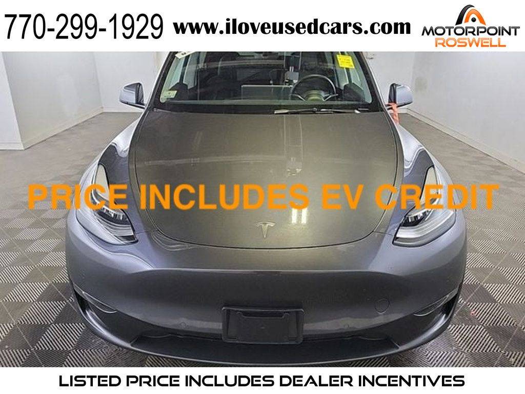 2022 Tesla Model Y Long Range — SUV — 107,989 mi — Roswell, GA