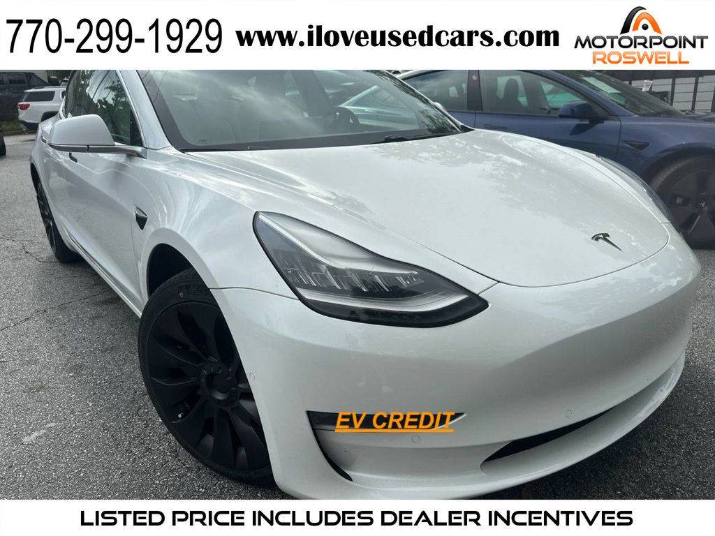 2020 Tesla Model 3 Standard Range Plus — Sedan — 65,709 mi — Roswell, GA