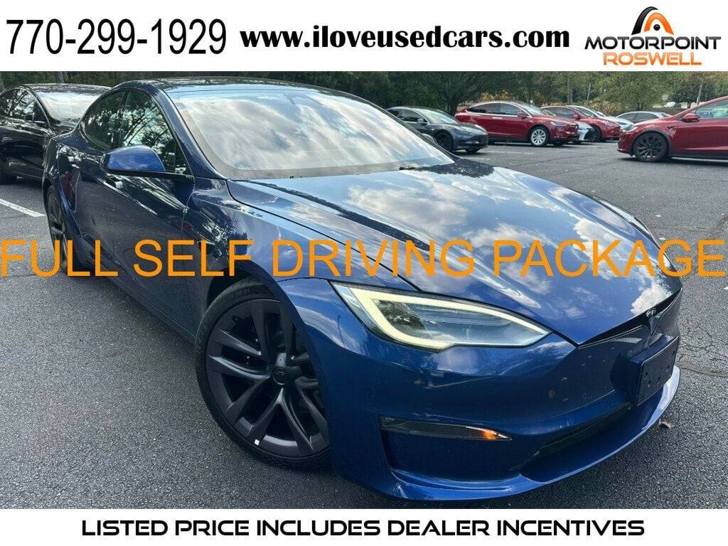 2022 Tesla Model S Plaid — Hatchback — 44,139 mi — Roswell, GA