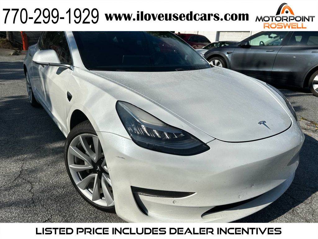 2018 Tesla Model 3 Long Range — Sedan — 102,099 mi — Roswell, GA