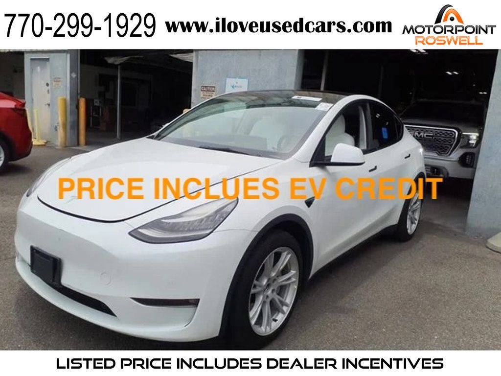 2021 Tesla Model Y Long Range — SUV — 74,229 mi — Roswell, GA