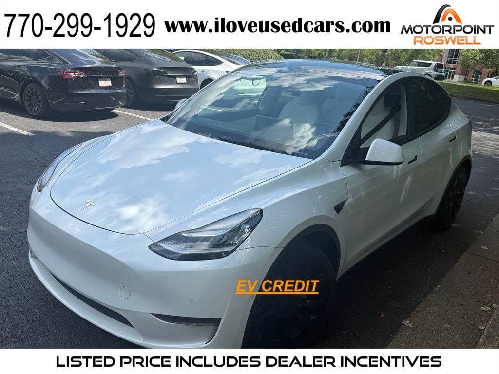 2021 Tesla Model Y Long Range — SUV — 108,899 mi — Roswell, GA