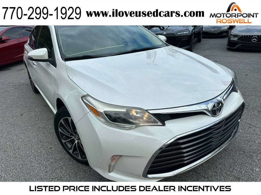 2016 Toyota Avalon XLE — Sedan — 114,999 mi — Roswell, GA