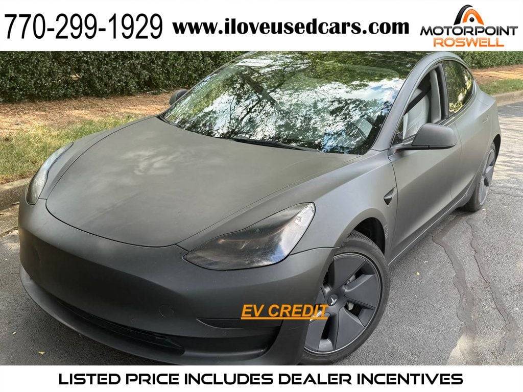 2022 Tesla Model 3 Long Range — Sedan — 65,559 mi — Roswell, GA