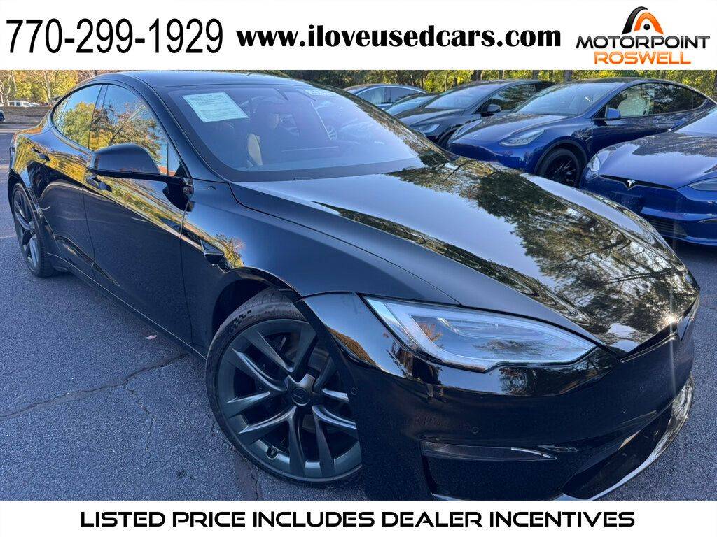 2022 Tesla Model S Plaid — Hatchback — 40,433 mi — Roswell, GA