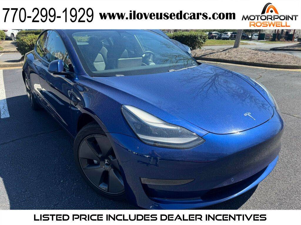 2021 Tesla Model 3 Standard Range Plus — Sedan — 37,999 mi — Roswell, GA