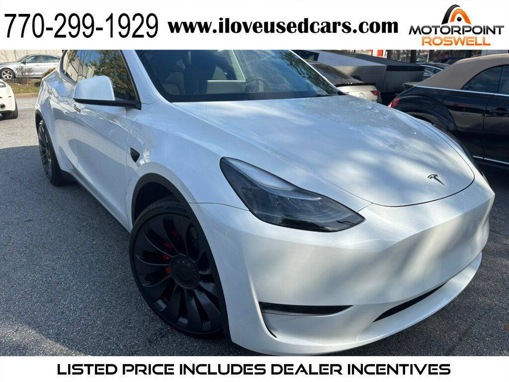 2024 Tesla Model Y Performance — SUV — 12,879 mi — Roswell, GA