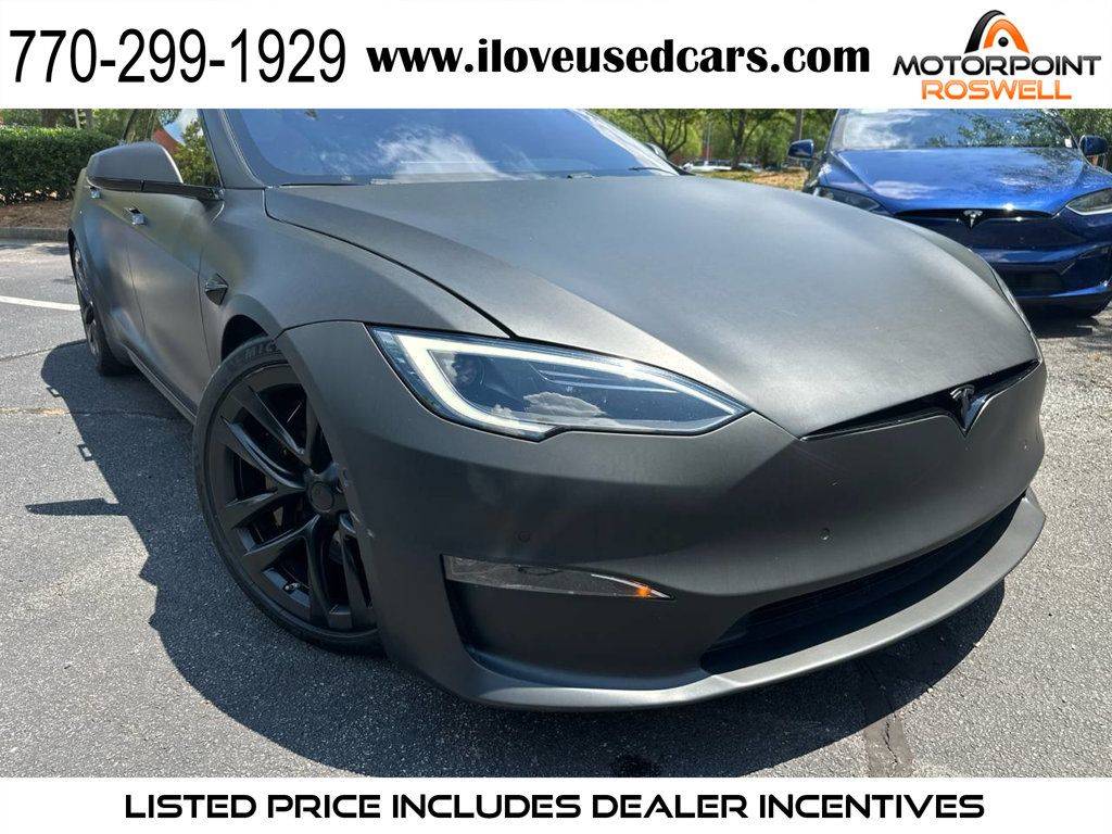 2022 Tesla Model S Plaid — Hatchback — 36,239 mi — Roswell, GA