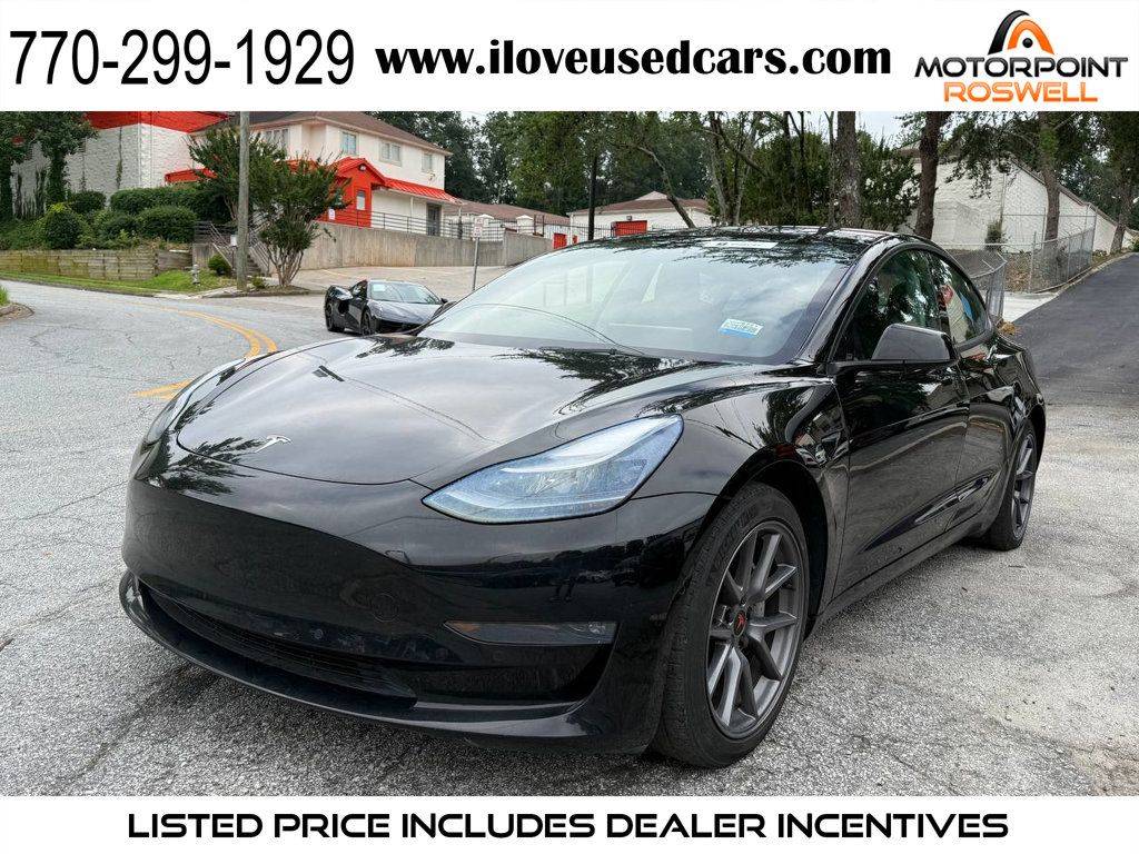 2022 Tesla Model 3 Long Range — Sedan — 45,149 mi — Roswell, GA