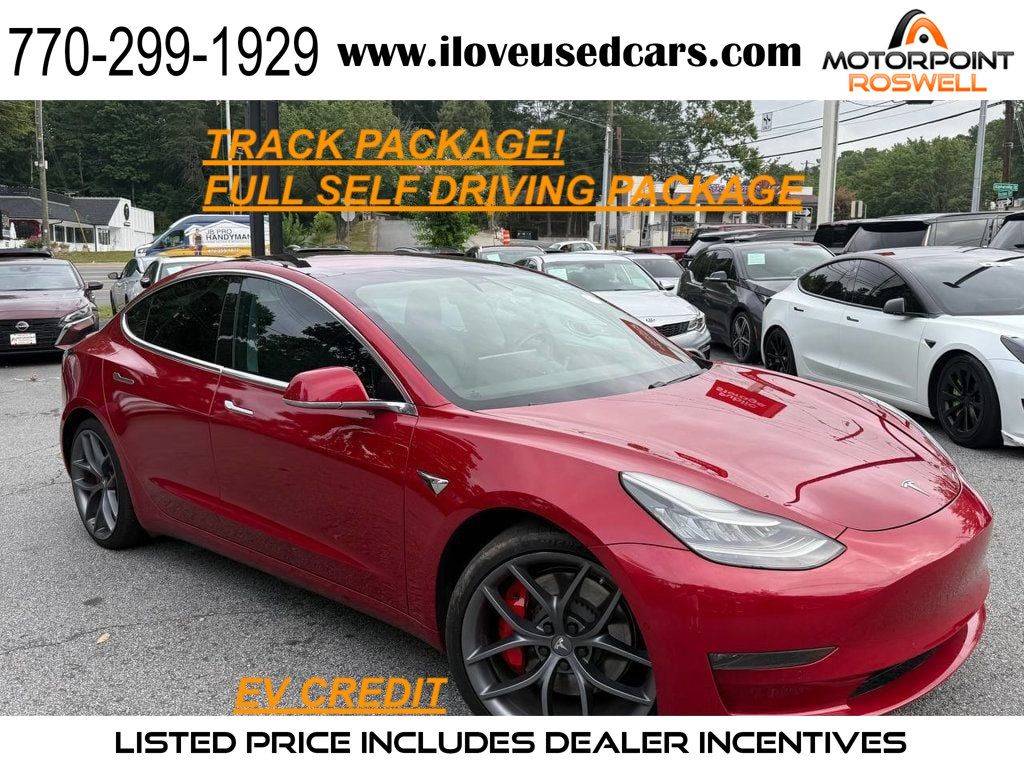 2019 Tesla Model 3 Performance — Sedan — 55,439 mi — Roswell, GA