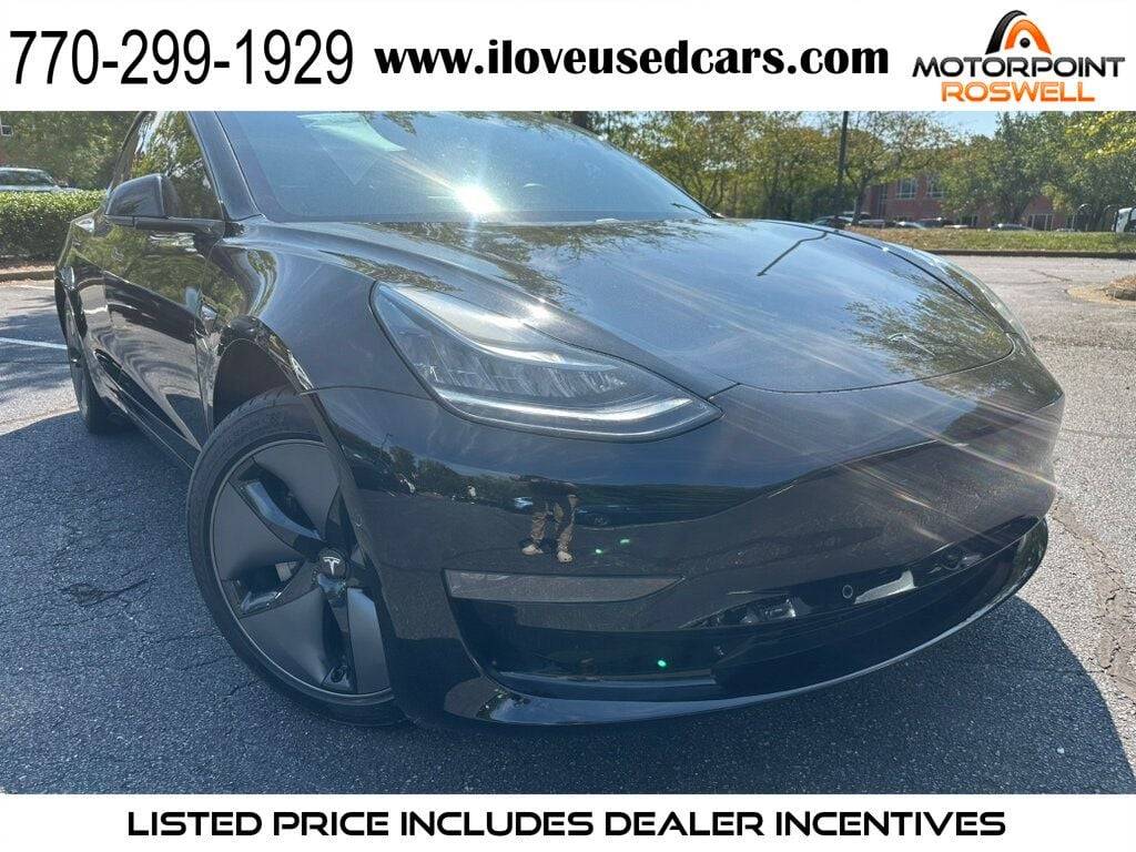 2019 Tesla Model 3 Long Range — Sedan — 70,299 mi — Roswell, GA