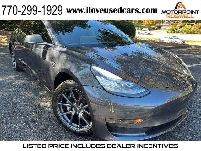 2018 Tesla Model 3 Long Range — Sedan — 97,699 mi — Roswell, GA
