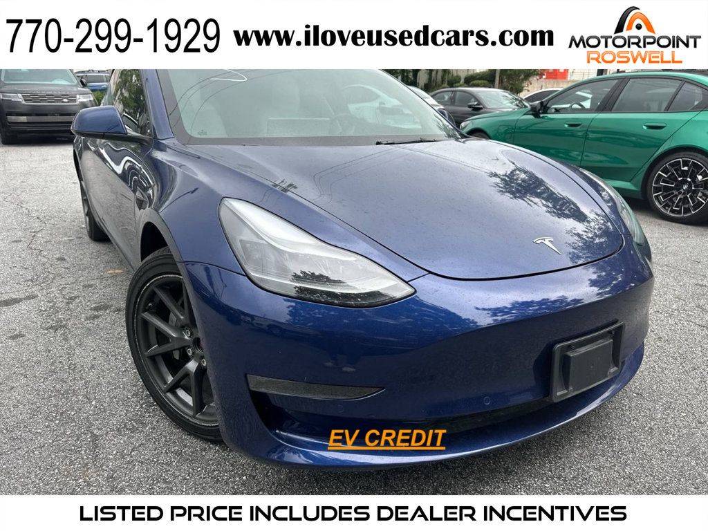 2022 Tesla Model 3 Long Range — Sedan — 112,709 mi — Roswell, GA