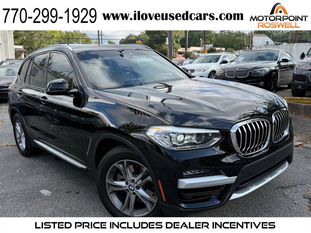 2020 BMW X3 30i — SUV — 83,679 mi — Roswell, GA