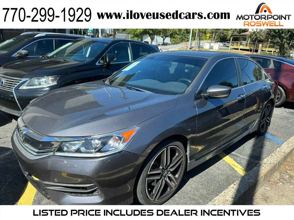 2017 Honda Accord Sport — Sedan — 199,659 mi — Roswell, GA