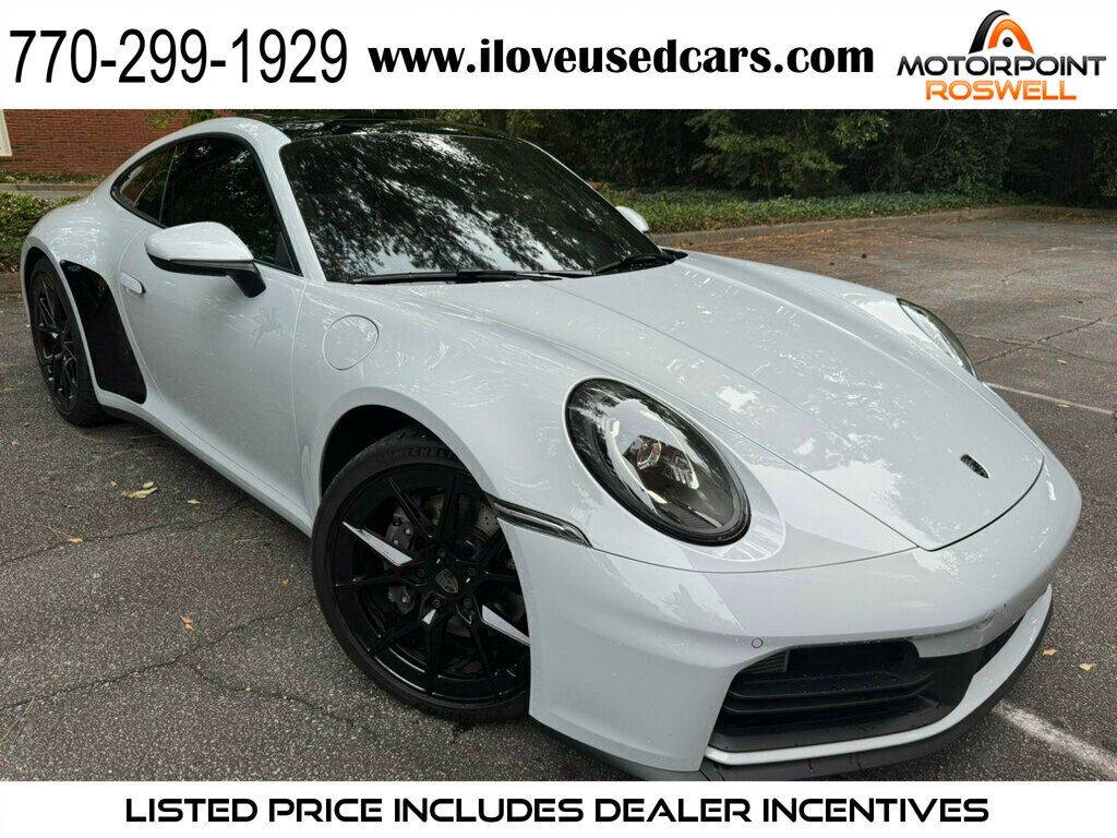 2025 Porsche 911 Carrera T — Coupe — 12,359 mi — Roswell, GA