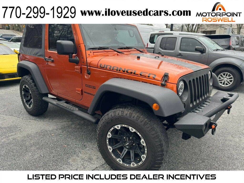 2011 Jeep Wrangler Sport — SUV — 82,249 mi — Roswell, GA