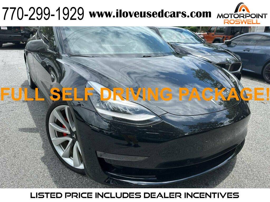 2019 Tesla Model 3 Performance — Sedan — 26,689 mi — Roswell, GA