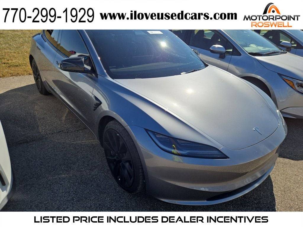 2025 Tesla Model 3 Long Range — Sedan — 13,099 mi — Roswell, GA
