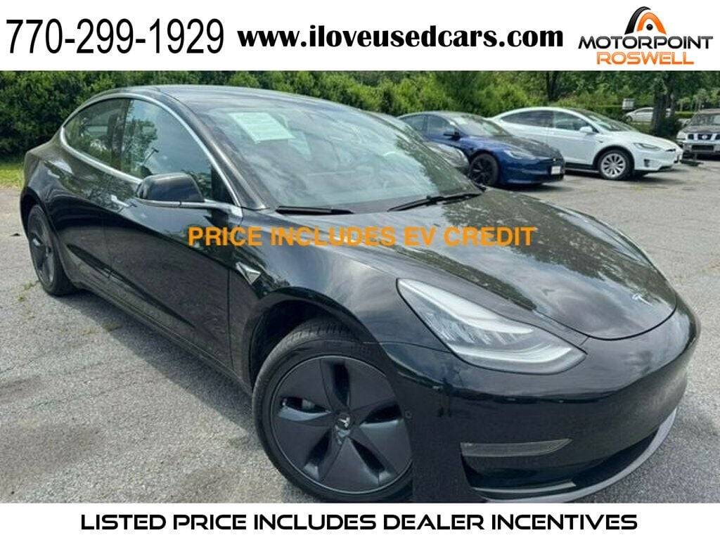 2020 Tesla Model 3 Standard Range Plus — Sedan — 59,789 mi — Roswell, GA