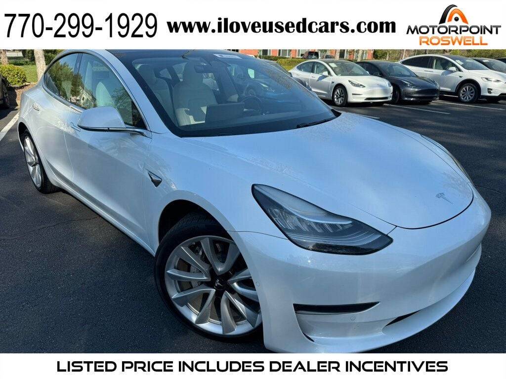 2021 Tesla Model 3 Standard Range Plus — Sedan — 49,739 mi — Roswell, GA