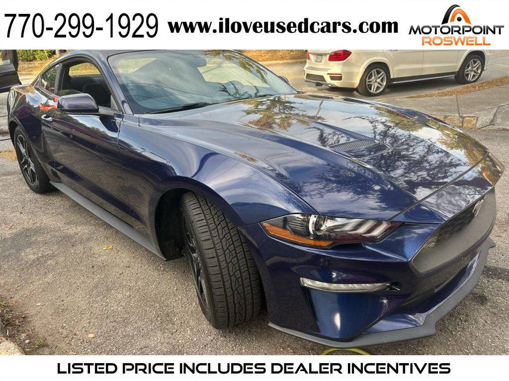 2020 Ford Mustang EcoBoost — Coupe — 82,349 mi — Roswell, GA