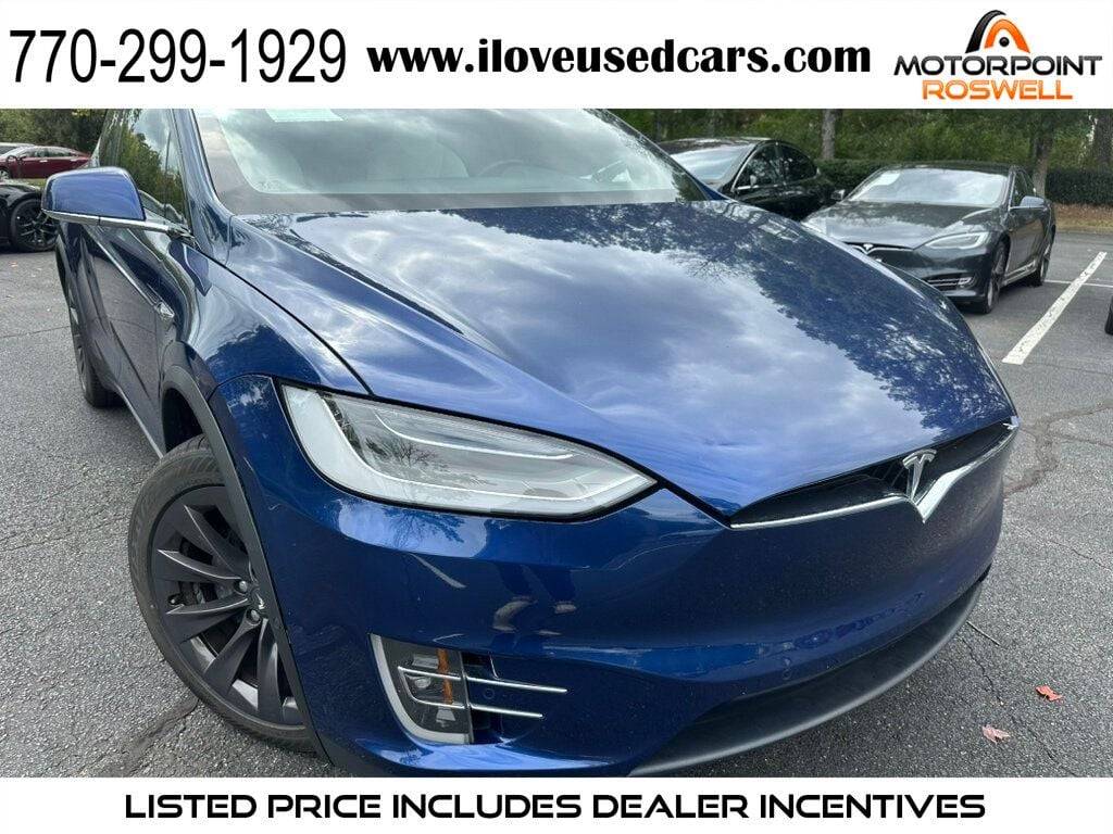 2021 Tesla Model X Long Range Plus — SUV — 92,429 mi — Roswell, GA