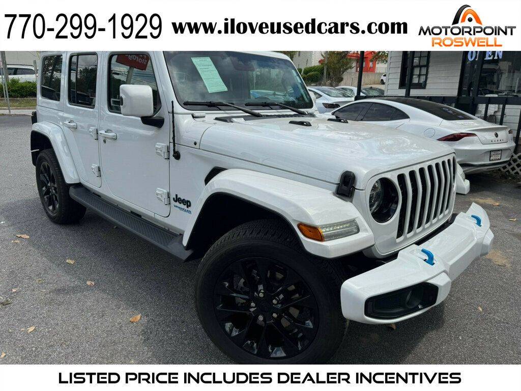 2021 Jeep Wrangler Sahara High Altitude 4xe — SUV — 75,689 mi — Roswell, GA