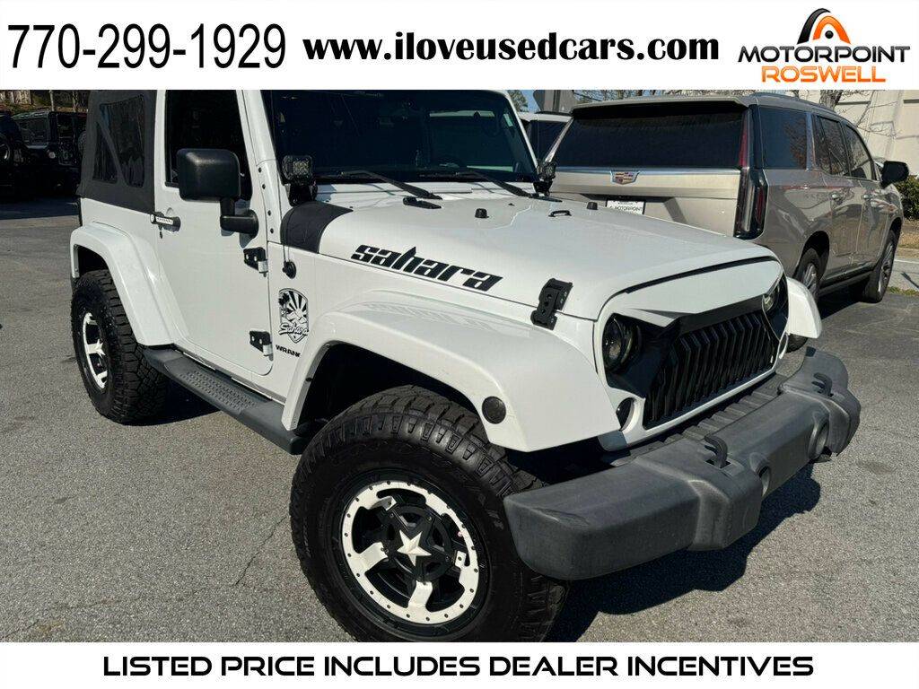 2012 Jeep Wrangler Sahara — SUV — 120,159 mi — Roswell, GA