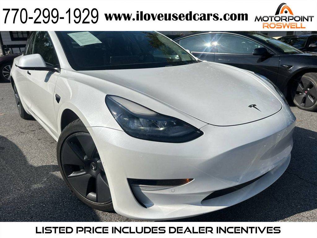 2022 Tesla Model 3 Long Range — Sedan — 32,189 mi — Roswell, GA