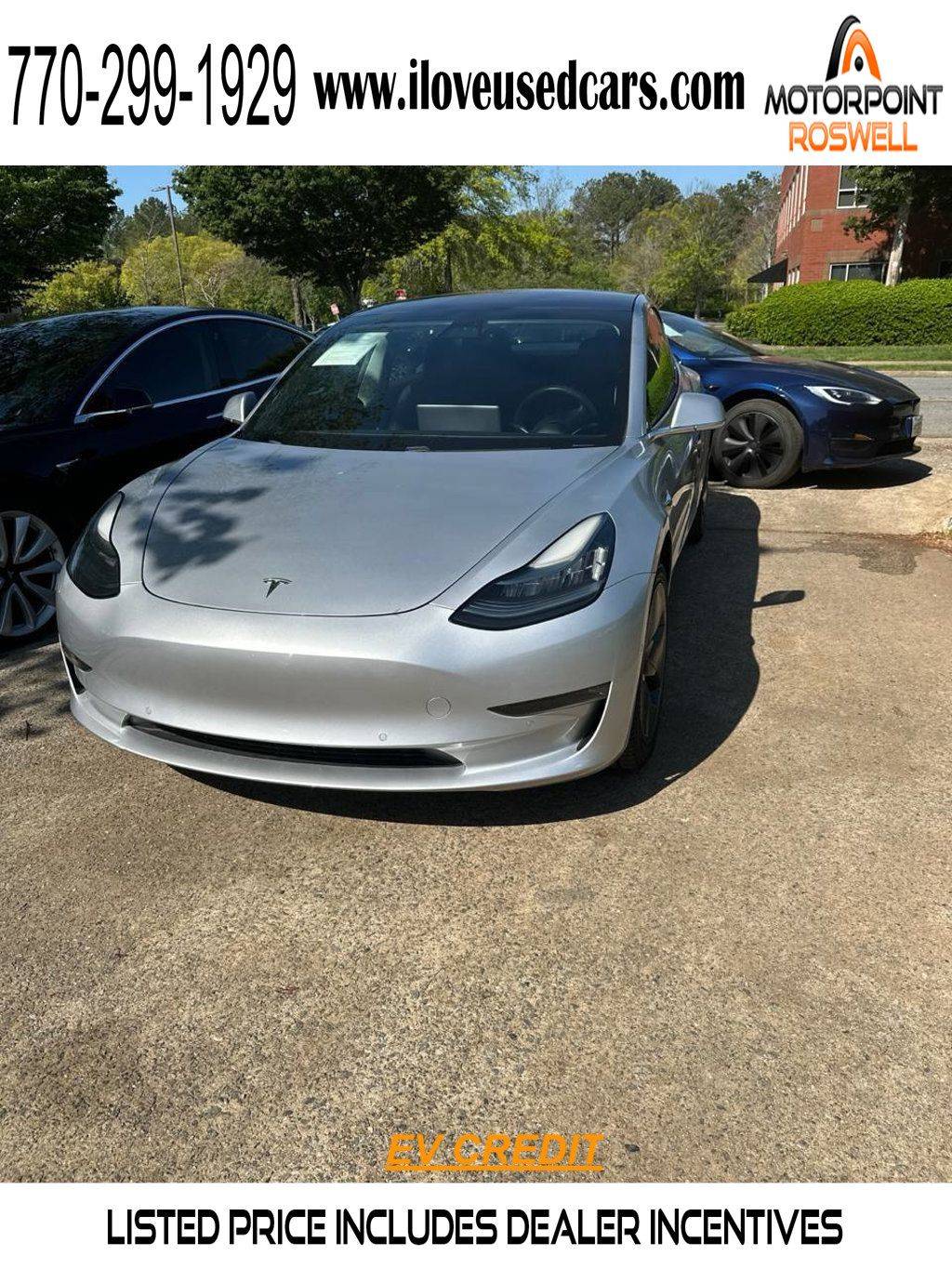 2018 Tesla Model 3 Long Range — Sedan — 40,859 mi — Roswell, GA