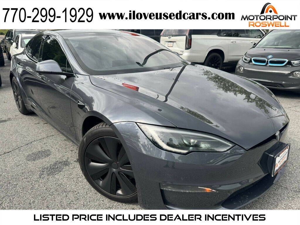 2022 Tesla Model S Long Range — Hatchback — 78,786 mi — Roswell, GA