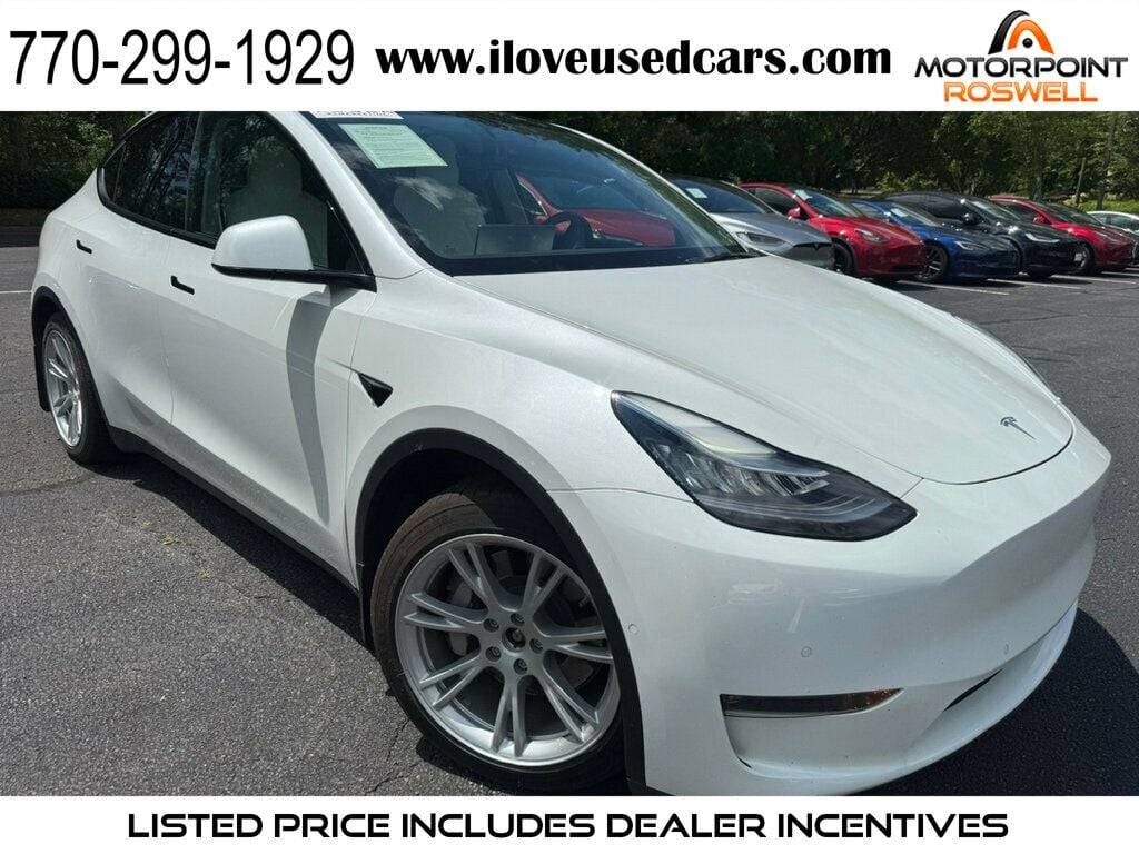 2021 Tesla Model Y Long Range — SUV — 66,869 mi — Roswell, GA