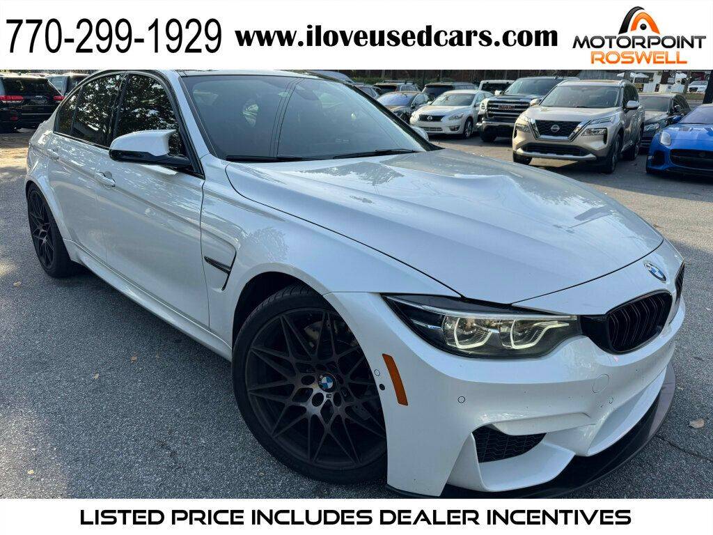 2018 BMW M3 Standard — Sedan — 54,119 mi — Roswell, GA
