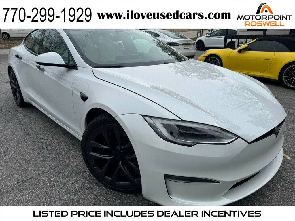 2022 Tesla Model S Long Range — Hatchback — 35,909 mi — Roswell, GA