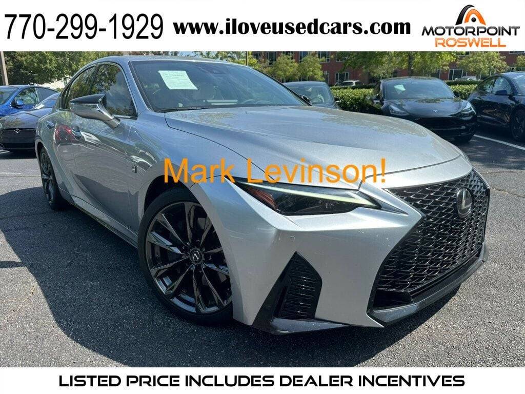 2021 Lexus IS IS 350 F SPORT — Sedan — 45,619 mi — Roswell, GA