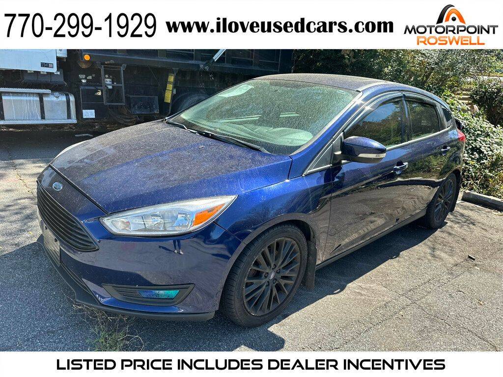 2016 Ford Focus Titanium — Hatchback — 141,059 mi — Roswell, GA