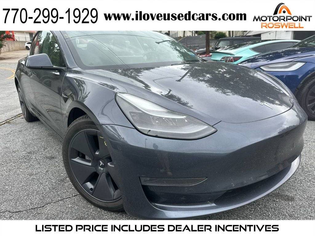 2022 Tesla Model 3 Long Range — Sedan — 40,199 mi — Roswell, GA