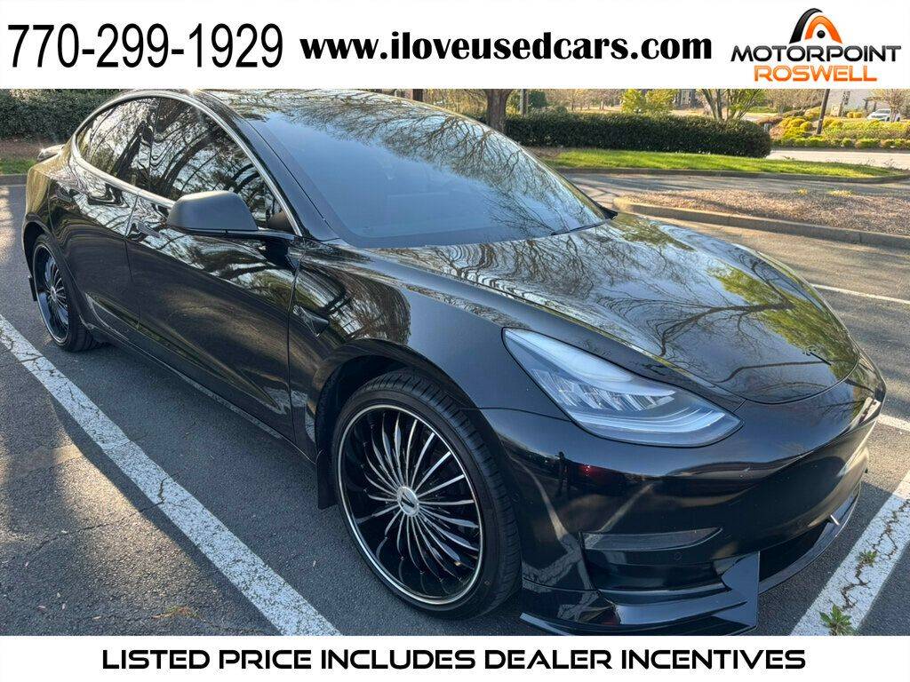 2020 Tesla Model 3 Standard Range — Sedan — 53,139 mi — Roswell, GA