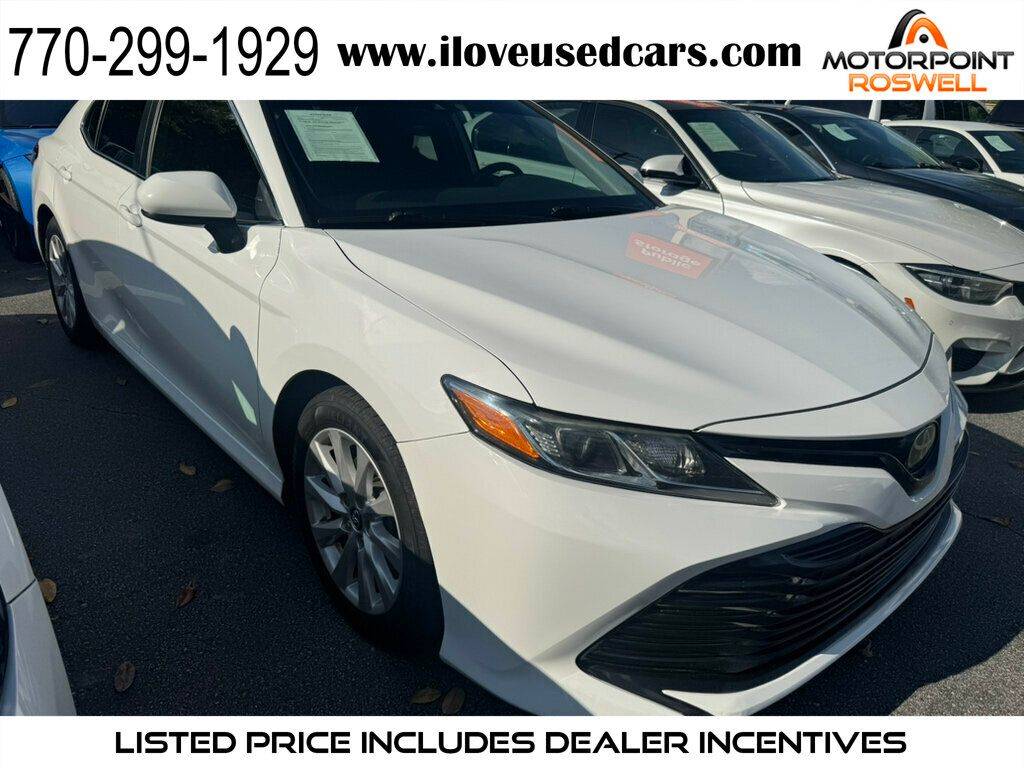 2019 Toyota Camry LE — Sedan — 162,069 mi — Roswell, GA