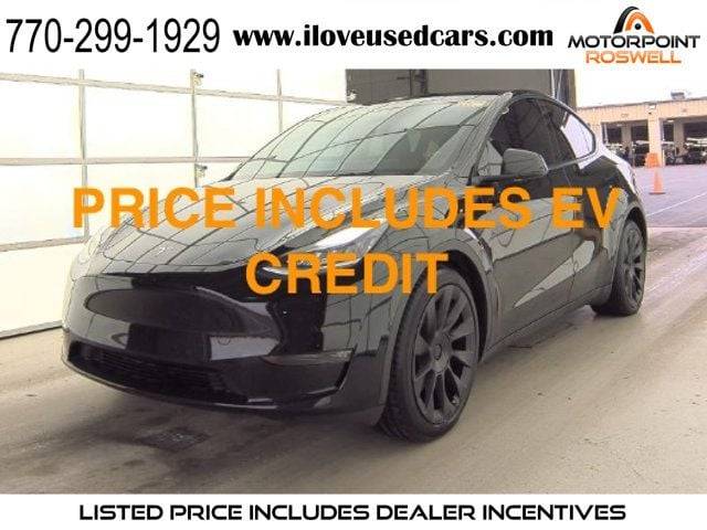 2021 Tesla Model Y Long Range — SUV — 105,279 mi — Roswell, GA