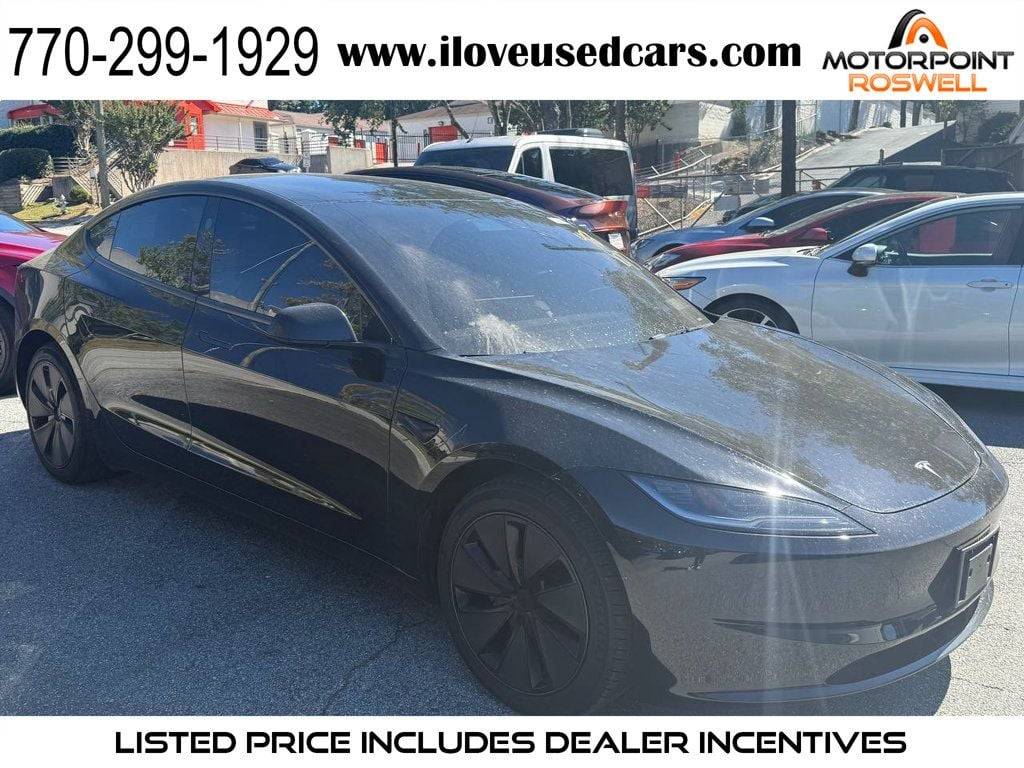 2025 Tesla Model 3 Long Range — Sedan — 11,099 mi — Roswell, GA