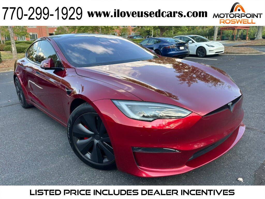 2023 Tesla Model S Plaid — Hatchback — 46,219 mi — Roswell, GA