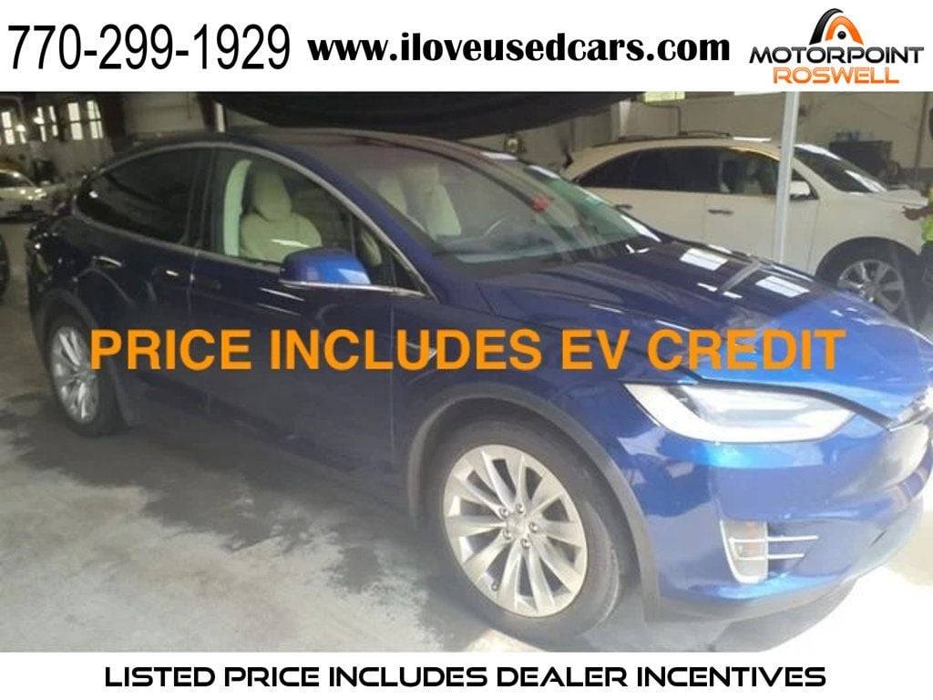 2017 Tesla Model X 100D — SUV — 124,919 mi — Roswell, GA