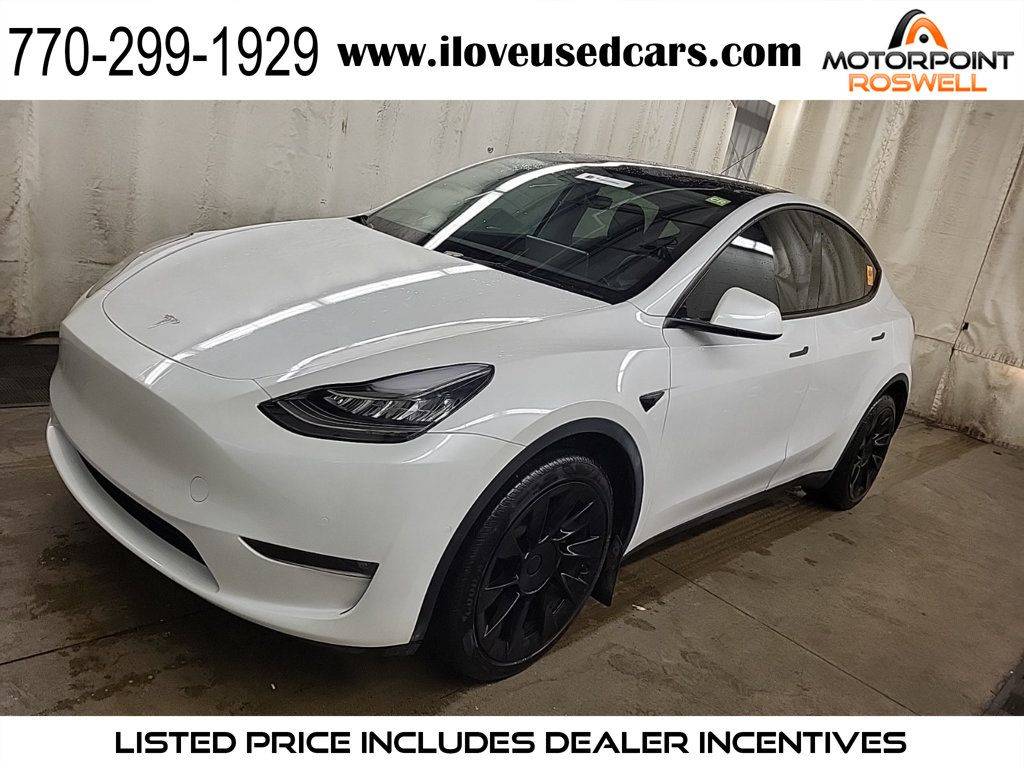 2022 Tesla Model Y Long Range — SUV — 21,049 mi — Roswell, GA