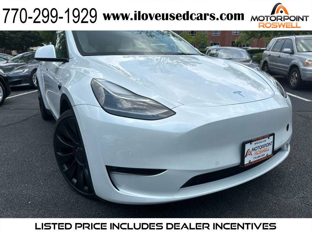 2021 Tesla Model Y Performance — SUV — 21,089 mi — Roswell, GA